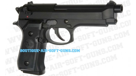 Beretta 92 - pistolet airsoft 6 mm au gaz avec mallette