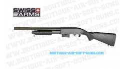 Fusil a pompe airsoft métal ShotGun Swiss Arms Spring 1.4 joule