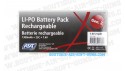 Batterie Li-Po 7.4V 1300mAh pour répliques AEG