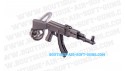 Porte-clé fusil AK47 en métal