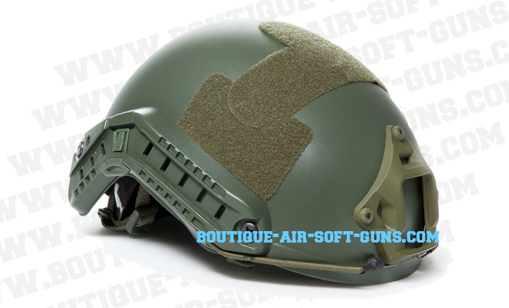 Casque airsoft Fast strike vert pour accessoires