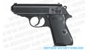 Réplique airsoft spring Walther PPK/S noir - 0.5 joules