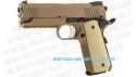 Réplique airsoft pistolet M1911 Desert Warrior hi-capa 4.3 TAN