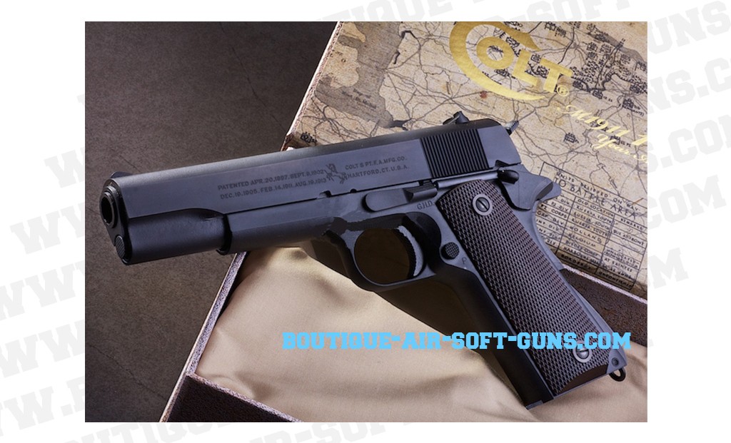 Pistolet Colt 1911 CO2 à billes 6mm édition full acier Inokatsu