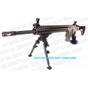 Fusil sniper airsoft Classic Army Dark Gold keymod AEG 1.1 Joule - calibre 6mm bbs