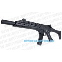 Fusil AEG CZ Scorpion EVO 3 A1 BET silencieux - calibre 6mm