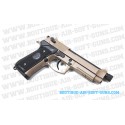 Pistolet M9 A1 Tan KJ Works Gbb