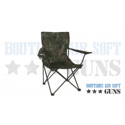 Siège relax pliable de chasse camouflage Woodland