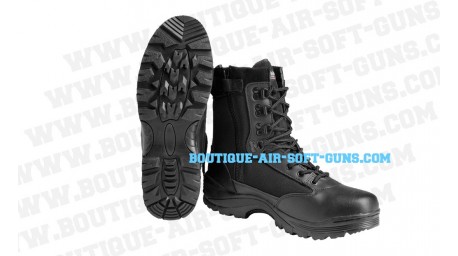 Bottes de sécurité Noires - Chaussures avec zip - Taille 42-43