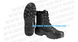 Bottes de sécurité Noires - Chaussures avec zip - Taille 44