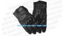 Paire de gants noir avec coque renforcé